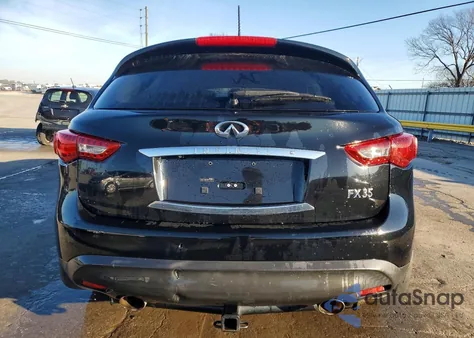 2012 Infiniti Fx35 z USA, uszkodzony, nr VIN JN8AS1MUXCM120357